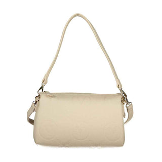 Mario Valentino Beige Polyethylene Handbag