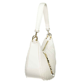 Mario Valentino White Polyethylene Handbag