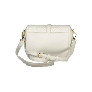 Mario Valentino White Polyethylene Handbag