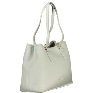 Mario Valentino Gray Polyethylene Handbag