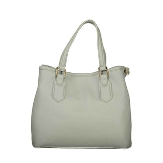 Mario Valentino Gray Polyethylene Handbag