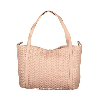 Mario Valentino Pink Polyethylene Handbag