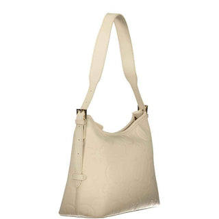 Mario Valentino Beige Polyethylene Handbag