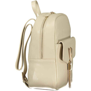 Mario Valentino Beige Polyethylene Backpack