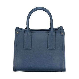 Mario Valentino Blue Polyethylene Handbag