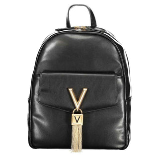 Mario Valentino Black Polyethylene Backpack
