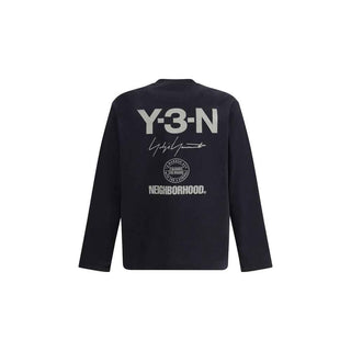 Y-3 Black Cotton Longsleeve Shirt