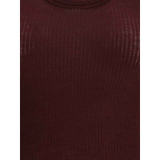 Forte_Forte Brown Fleece Wool Top