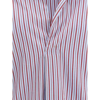 SOSUE Light Blue Cotton Pattern Shirt