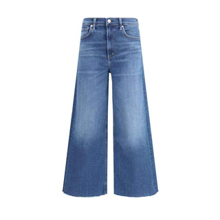 Citizens of Humanity Blue Cotton Cropped Jeans