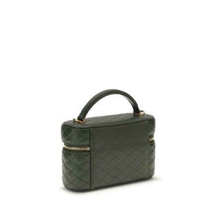 Saint Laurent Green Calf Leather Bos Taurus Handbag