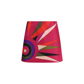 Emilio Pucci Multicolor Acetate Mini Skirt