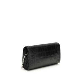 Balenciaga Black Calf Leather Bos Taurus Wallet