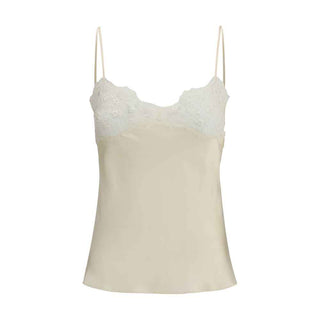 Chloé Cream Silk Top