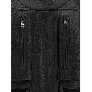 Jacquemus Black Lamb Leather Clothing