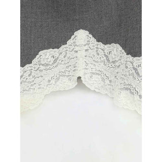 Jil Sander Gray Polyester Midi Skirt