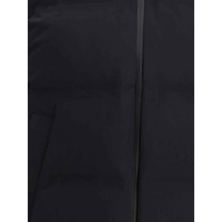 Herno Black Polyester Full-Length Jacket