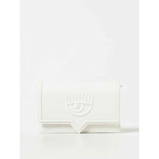 Chiara Ferragni White Leather Handbag