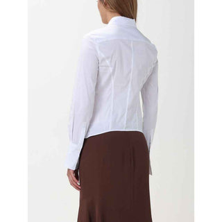 PINKO White Cotton Dress Shirt