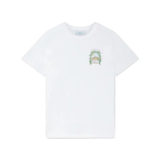 Casablanca White Cotton T-Shirt