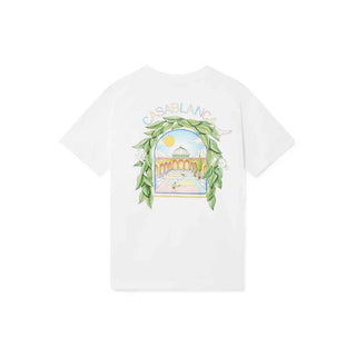 Casablanca White Cotton T-Shirt