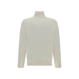 Brunello Cucinelli White Cashmere Sweater