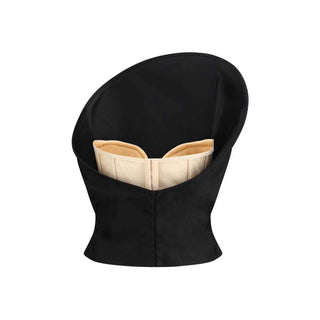 Magda Butrym Black Cotton Top