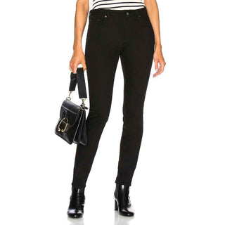 Acne Studios Black Cotton Skinny Jeans