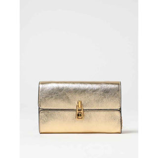 Coccinelle Gold Leather Handbag