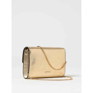 Coccinelle Gold Leather Handbag