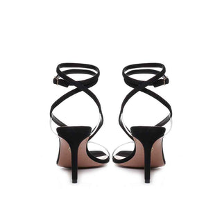 Aquazzura Black Calfskin High Heel Pumps