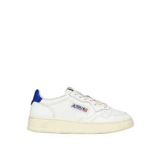 Autry White Leather Low Top Sneakers