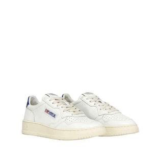 Autry White Leather Low Top Sneakers