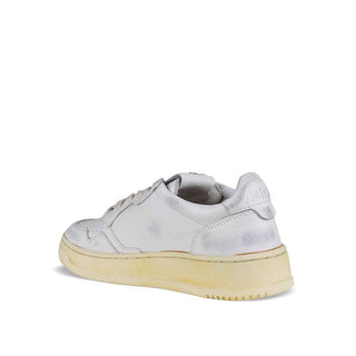 Autry White Leather Low Top Sneakers