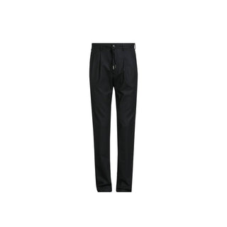 Herno Black Elastane Casual Pants