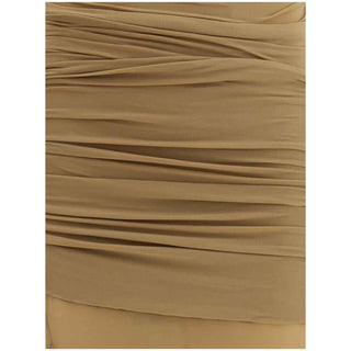 Magda Butrym Beige Copper Casual Dress