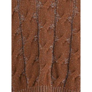 Marni Brown Fleece Wool Sweatshirt