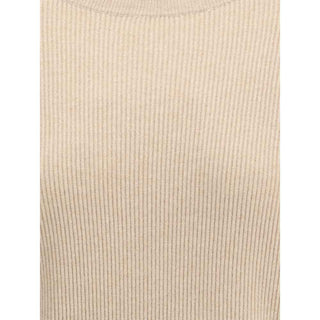 Brunello Cucinelli Beige Cashmere Cashmere Sweater