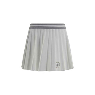 Brunello Cucinelli White Polyester Mini Skirt