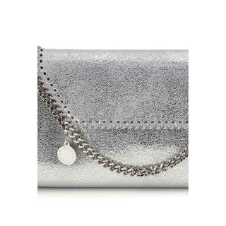 Stella McCartney Silver Polyester Shoulder Bag