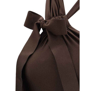 Zimmermann Brown Polyamide One-Piece Swimsuit