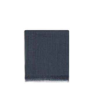 Brunello Cucinelli Blue Cashmere Scarf
