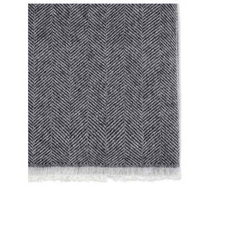 Brunello Cucinelli Gray Cashmere Scarf