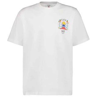 Casablanca White Cotton T-Shirt