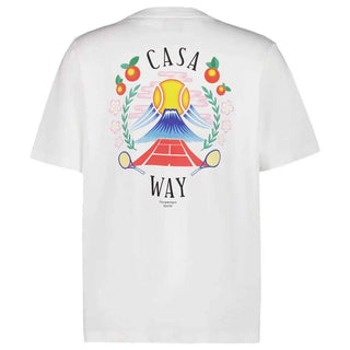 Casablanca White Cotton T-Shirt