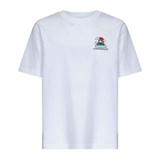 Casablanca White Cotton T-Shirt