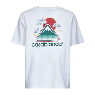 Casablanca White Cotton T-Shirt