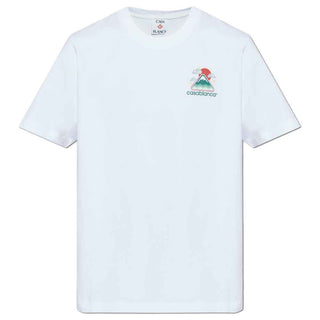Casablanca White Cotton T-Shirt