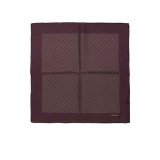 Tom Ford Bordeaux Silk Clutch Bag