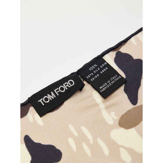 Tom Ford Beige Silk Clutch Bag